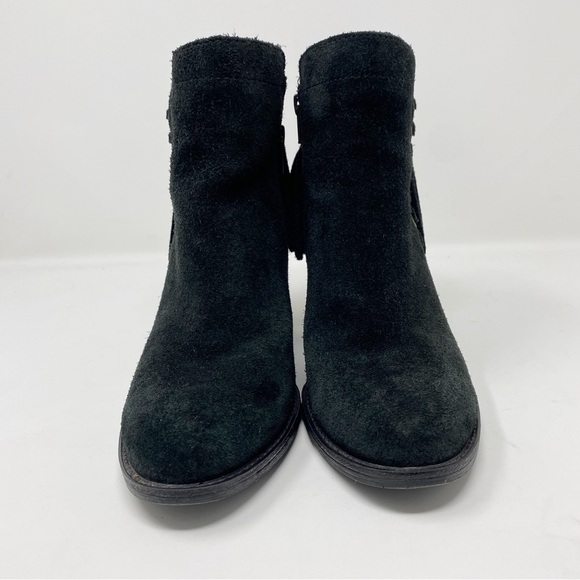 Sofft Winters Western Fringed Suede Boots - Picture 2 of 6